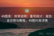 49图库：异常说明：重号统计：报告：含示例与教程，49图片库详情
